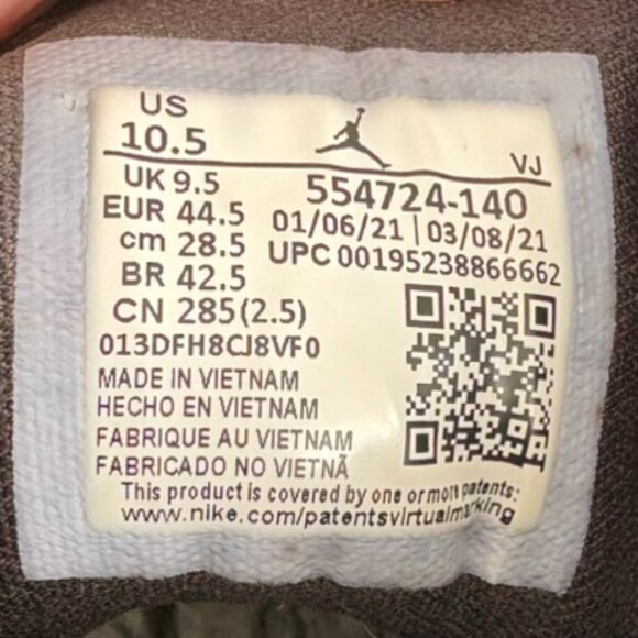 AIR JORDAN 1 MID "RACER BLUE" - Picture 8 of 9